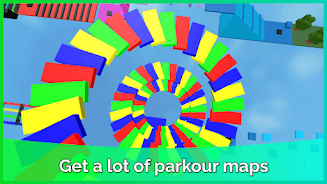 parkour in roblox 螢幕截圖 0