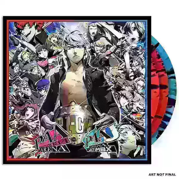 Persona 4 Arena vinyl collection