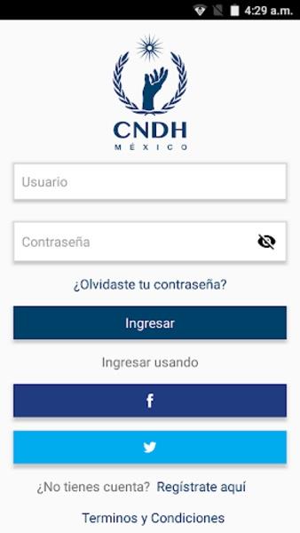 CNDH Informa Captura de tela 1