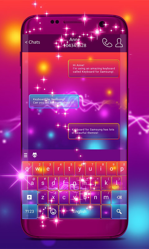 Keyboard Theme for Samsung ภาพหน้าจอ 0