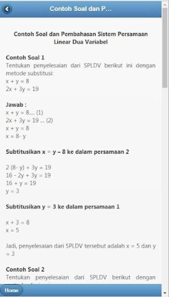 Rumus Matematika ဖန်သားပြင်ဓာတ်ပုံ 0