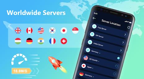 Schermata Typhoon VPN - Super Fast VPN 3