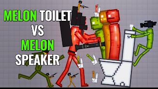 Skibidi Toilet Mod Melon 螢幕截圖 0