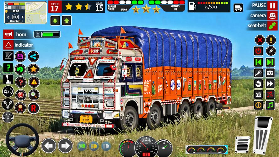 Indian Lorry Truck Driving 3d 螢幕截圖 2