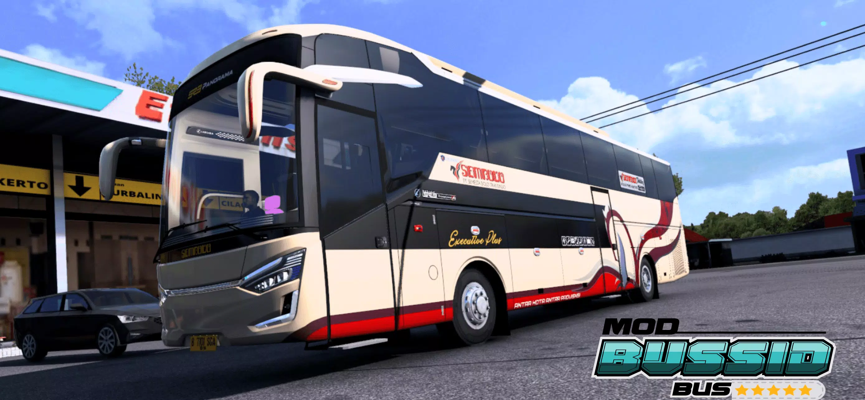 Mod Bussid Bus Terbaru Captura de tela 0
