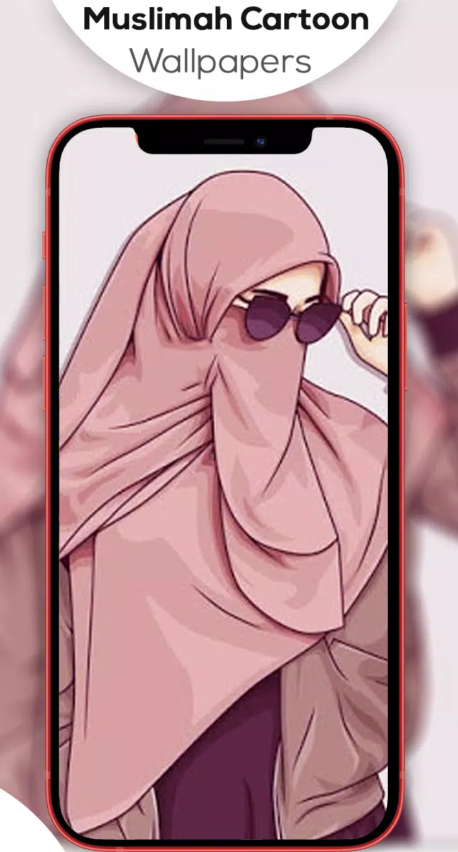 Muslimah Cartoon Wallpapers HD Ảnh chụp màn hình 3