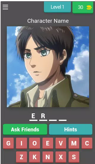 Attack On Titan Quiz Capture d'écran 0