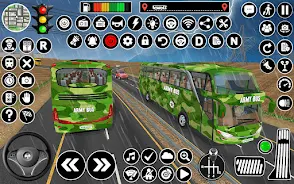 Army Coach Bus Simulator Games 螢幕截圖 2