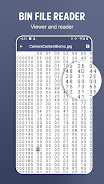 Bin File Opener: Bin Viewer Capture d'écran 1