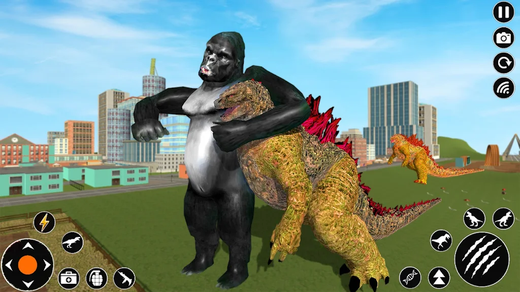 Gorilla vs King Kong 3D Games 螢幕截圖 1