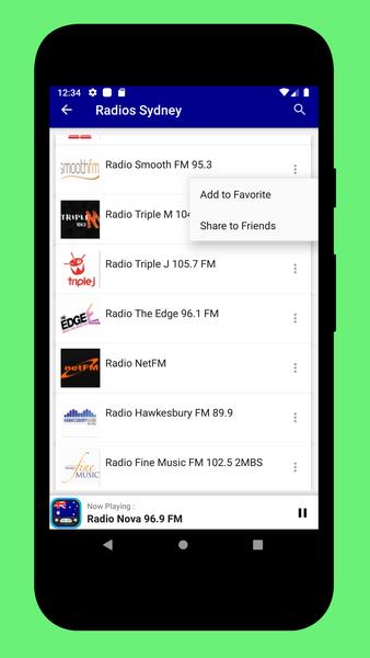 Radio App Australia: FM Online 螢幕截圖 2