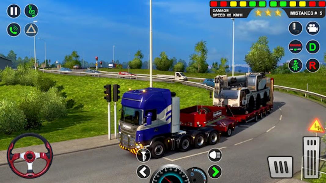 Europe Truck Simulator Driving 螢幕截圖 2