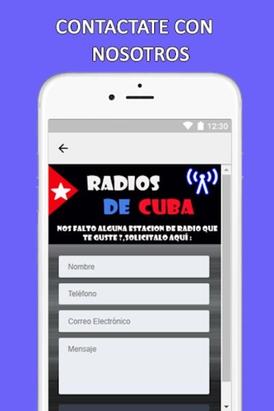 RadiosdeCuba स्क्रीनशॉट 0