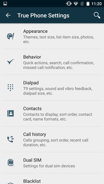 True Phone Dialer and Contacts স্ক্রিনশট 1