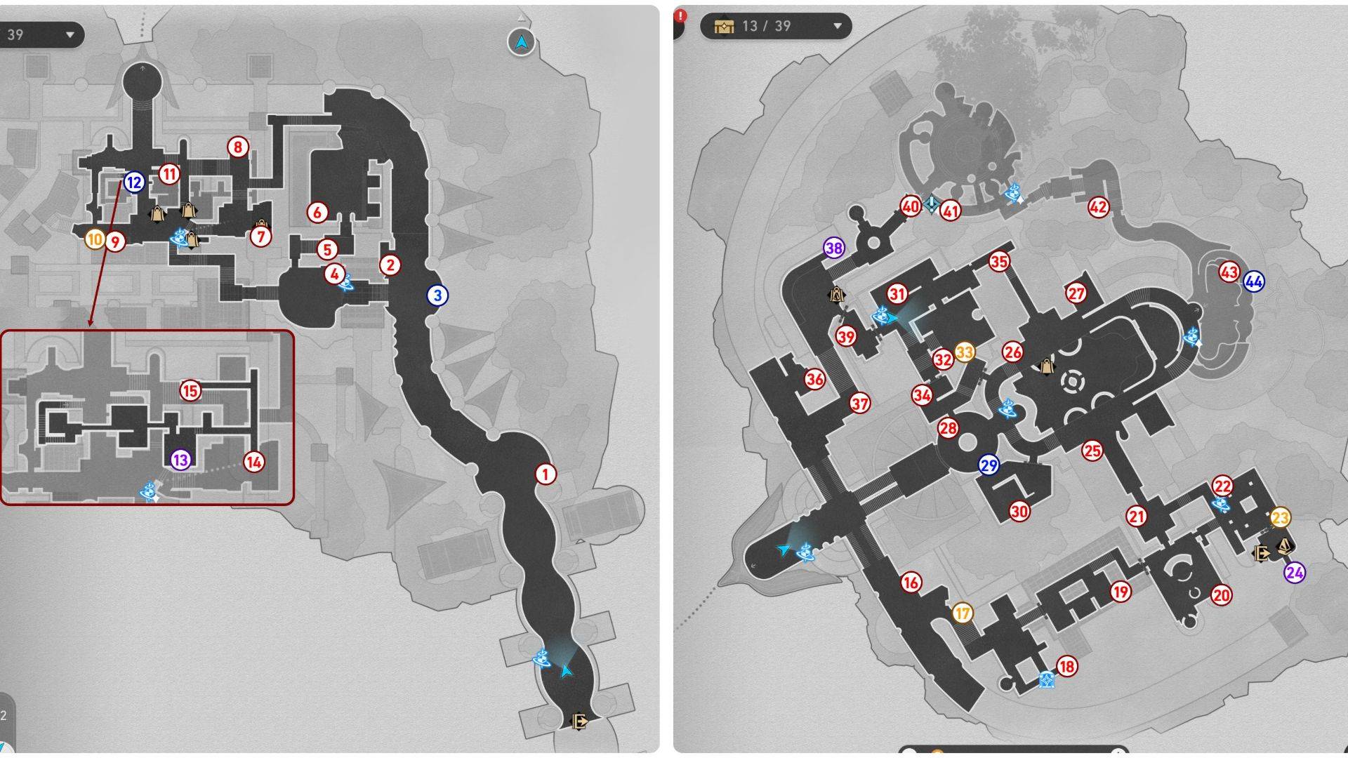 Okhema Treasure Map