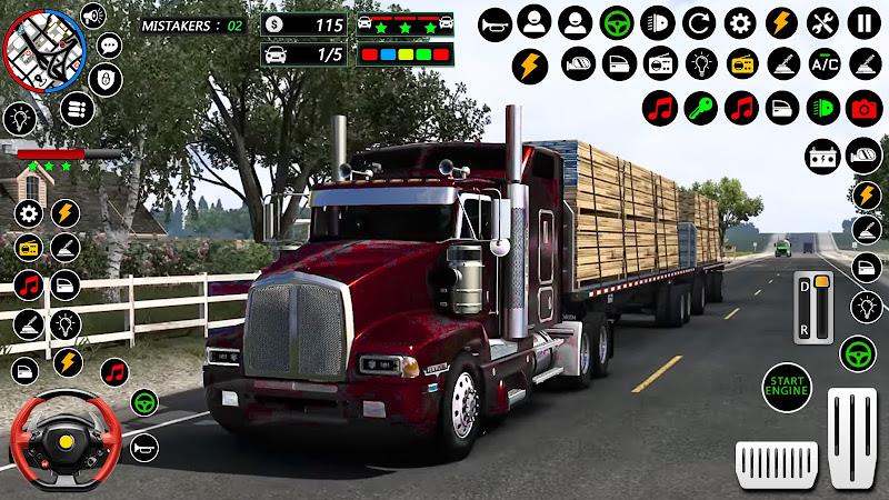 US Cargo Truck Simulator Games Screenshot 1