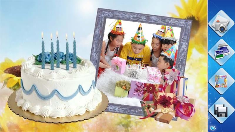 Birthday Frames Captura de tela 1