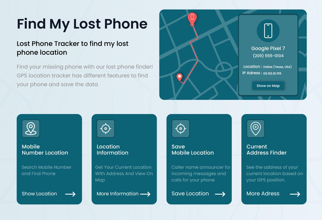 Find Lost Phone 螢幕截圖 0