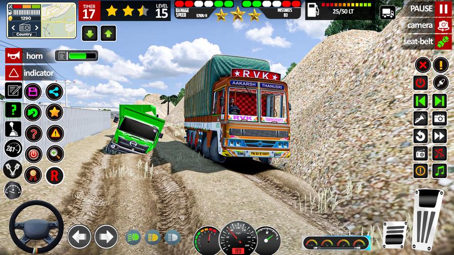 Indian Lorry Truck Driving 3d 螢幕截圖 0