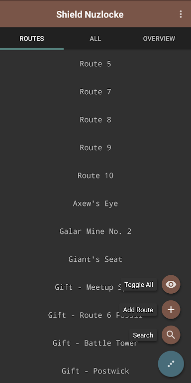 Route Chart - Nuzlocke Tracker - No Ads Screenshot 1