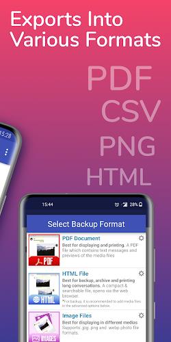 SMS Backup, Print & Restore ภาพหน้าจอ 2