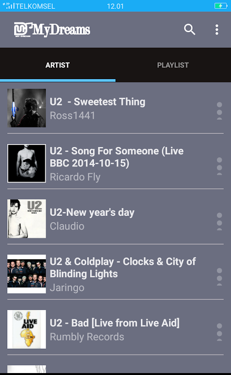 U2 Greatest Hits Songs应用截图第0张