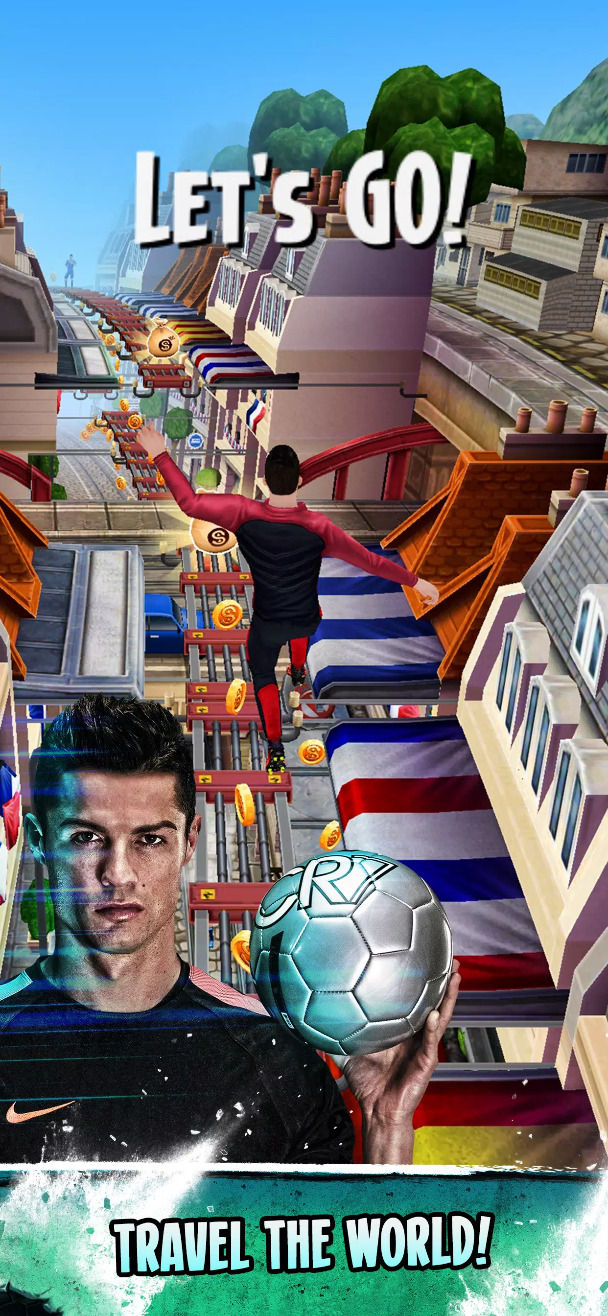 Ronaldo: Kick’n’Run Football Captura de pantalla 1