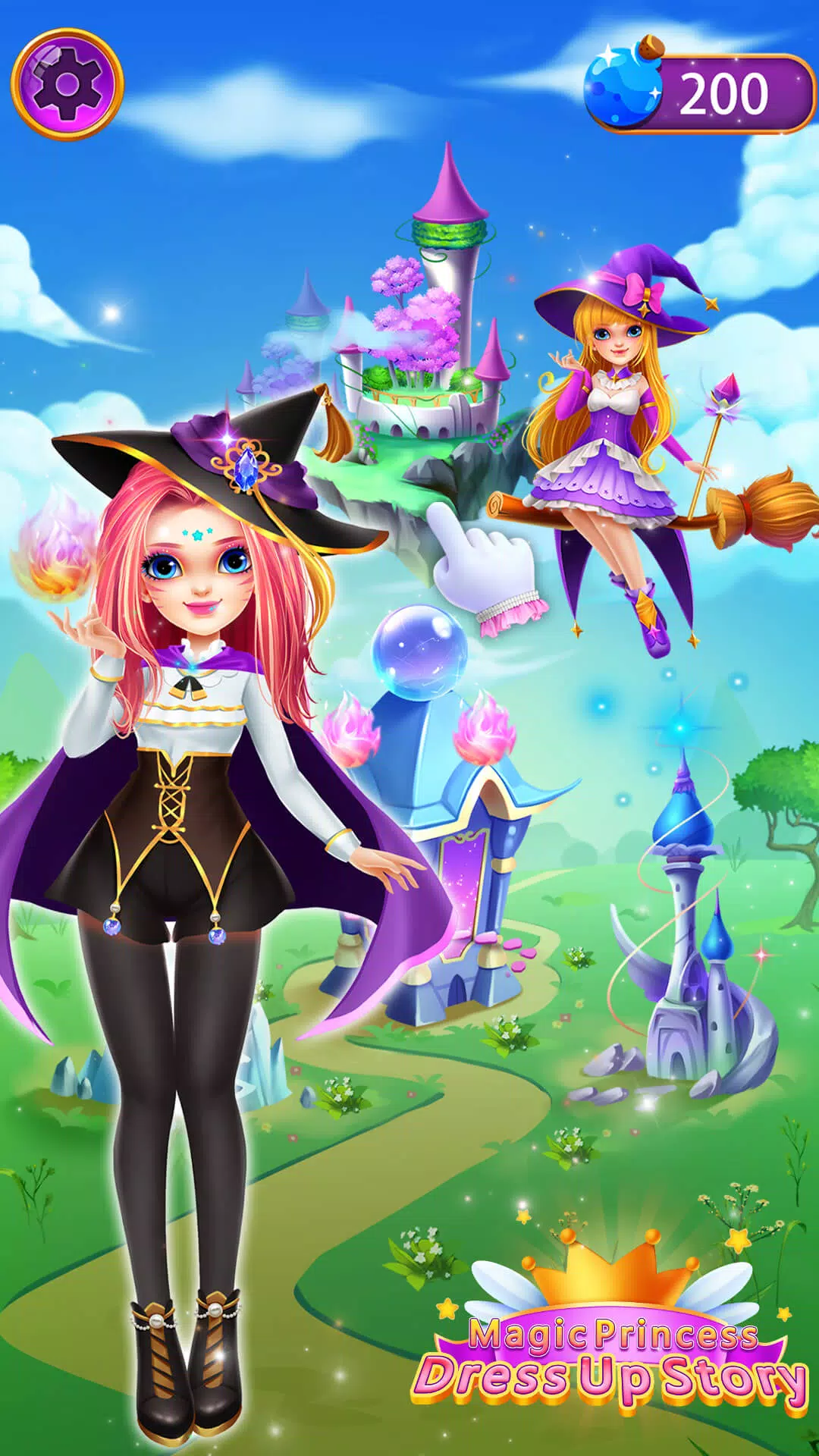 Magic Princess Dress Up Story Screenshot 0