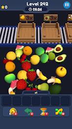 Food Match 3D: Tile Puzzle Captura de tela 1