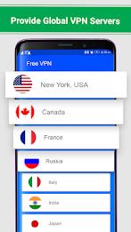 Super VPN proxy Unblock Master ภาพหน้าจอ 1