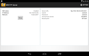 WiFi FTP Server ภาพหน้าจอ 2