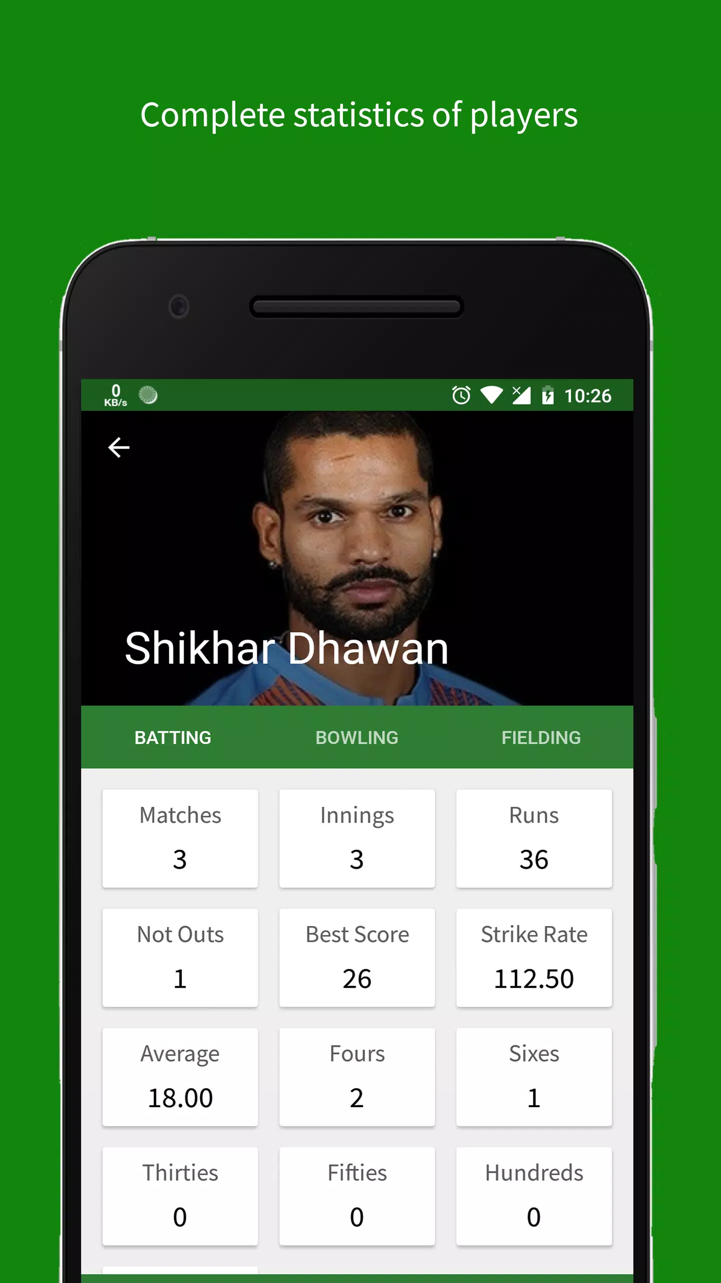 Cricket Scorer Скриншот 3