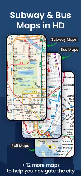 MyTransit NYC Subway & MTA Bus ภาพหน้าจอ 0