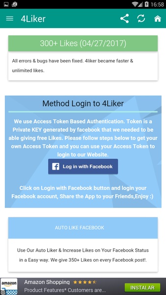 4Liker Captura de tela 0
