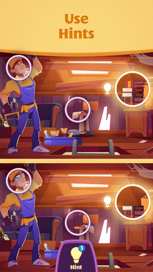 Spot The Hidden Differences Mod Captura de tela 3