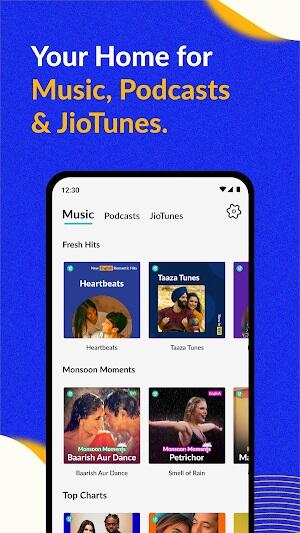 JioSaavn স্ক্রিনশট 2