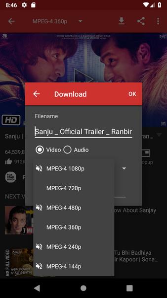 All YouTube Video Downloader স্ক্রিনশট 2