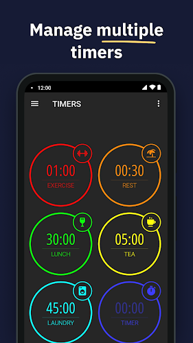 MultiTimer: Multiple timers Screenshot 0