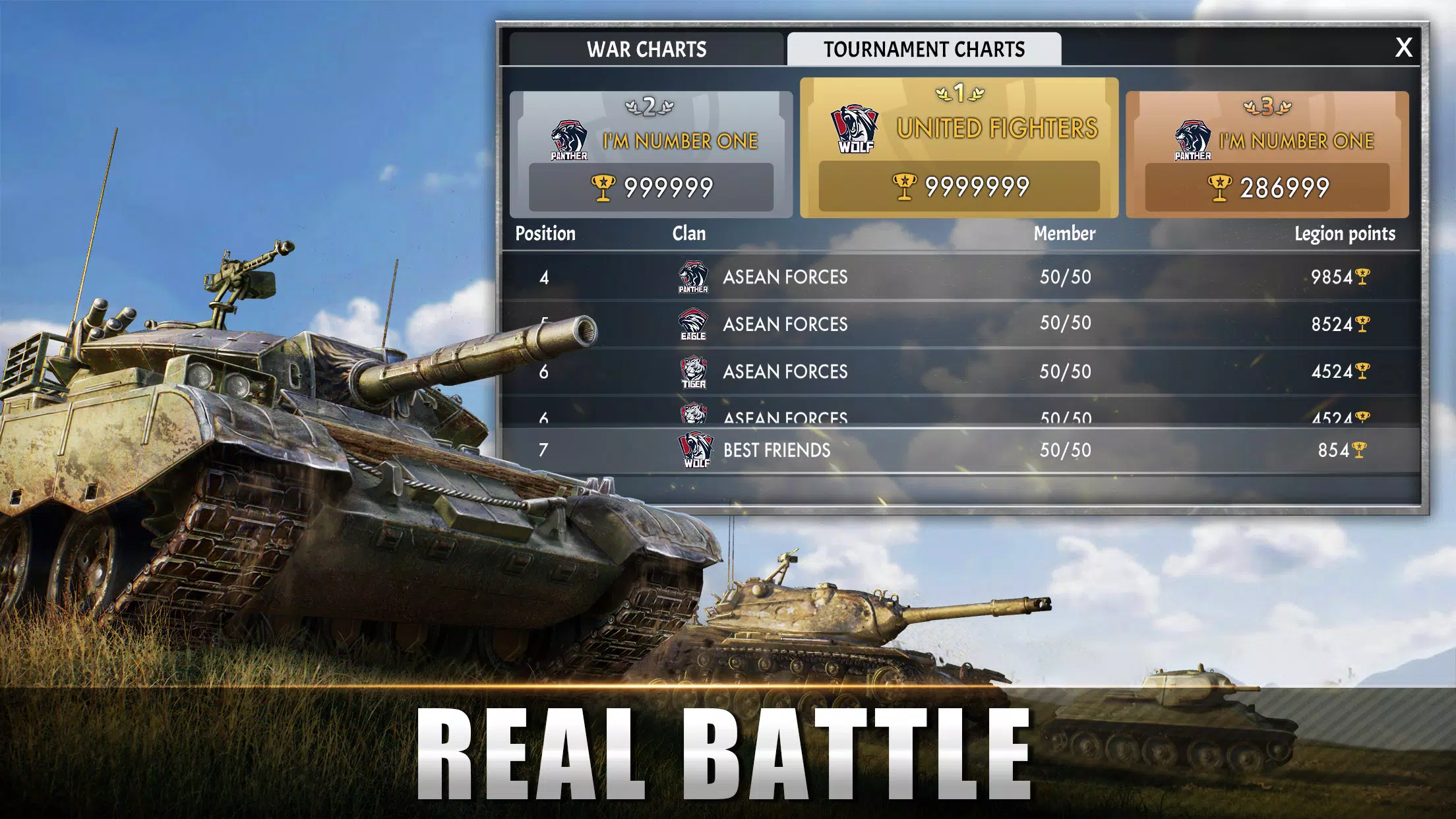 Tank Warfare: PvP Battle Game Captura de pantalla 1