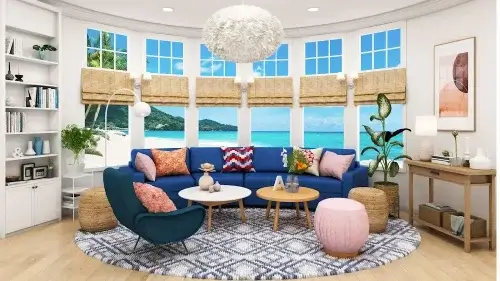 Home Design: Caribbean Life Screenshot 0