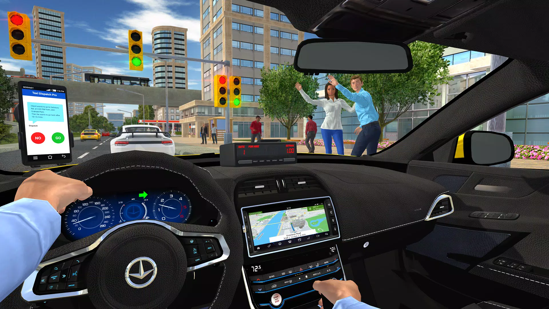 Taxi Game 2 Скриншот 1
