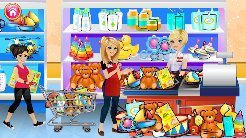 Supermarket Shopping Mall Game Скриншот 2