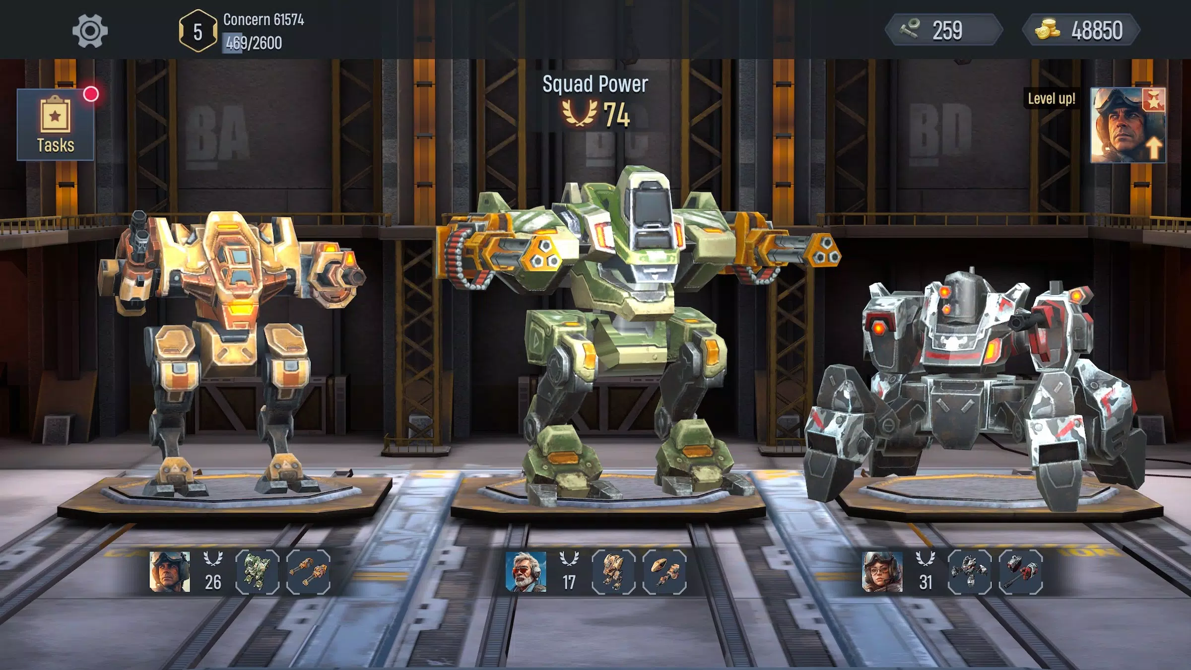 Concern: Mech Armored Front 스크린샷 1