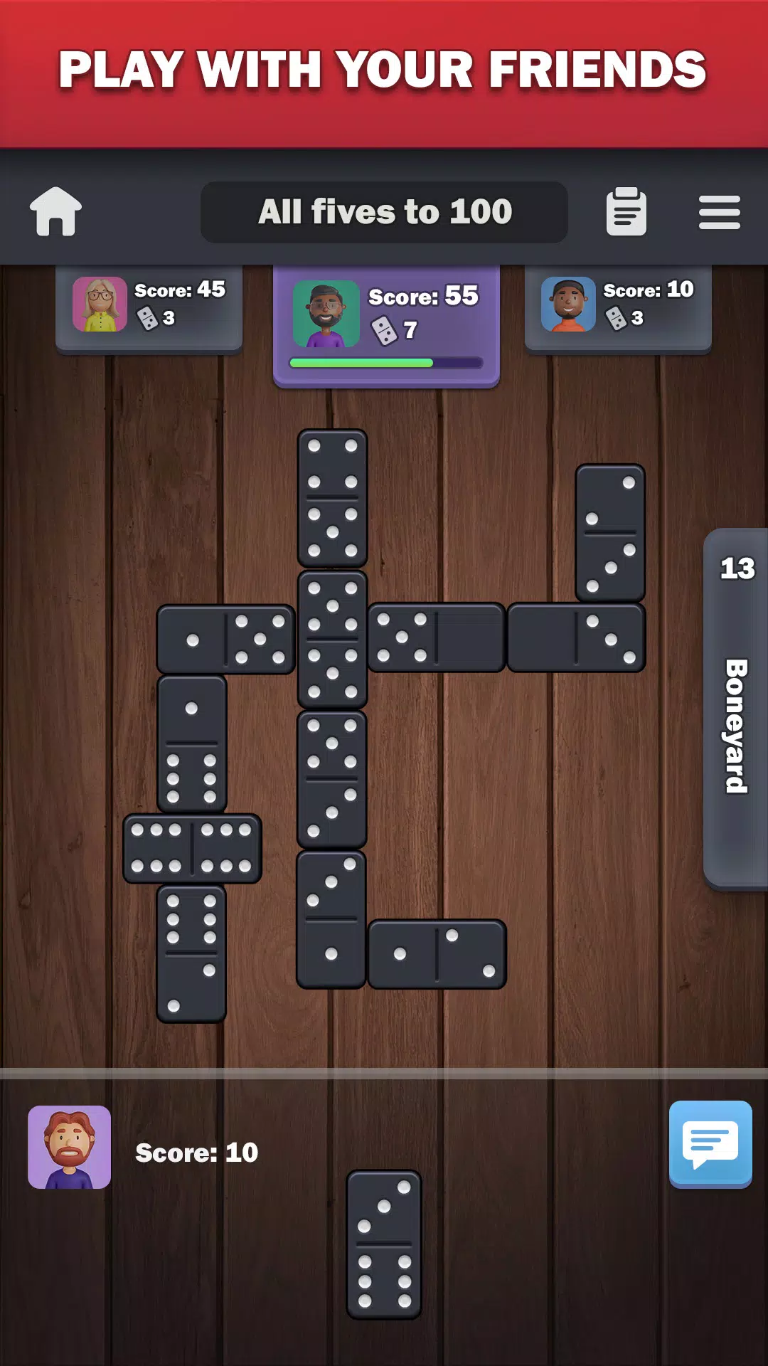 Dominoes online - play Domino! Ekran Görüntüsü 1