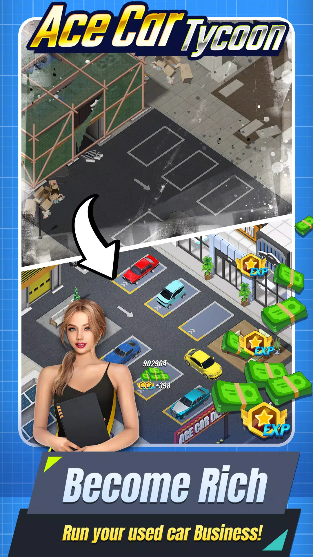 Ace Car Tycoon应用截图第2张