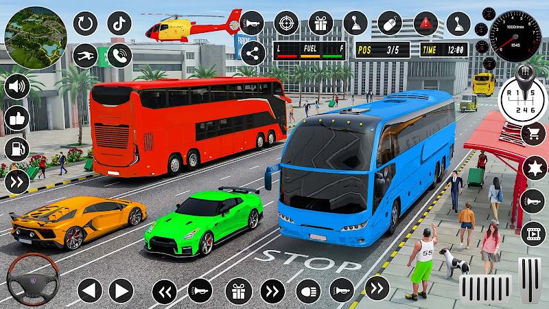 City Passenger Coach Bus Drive スクリーンショット 3