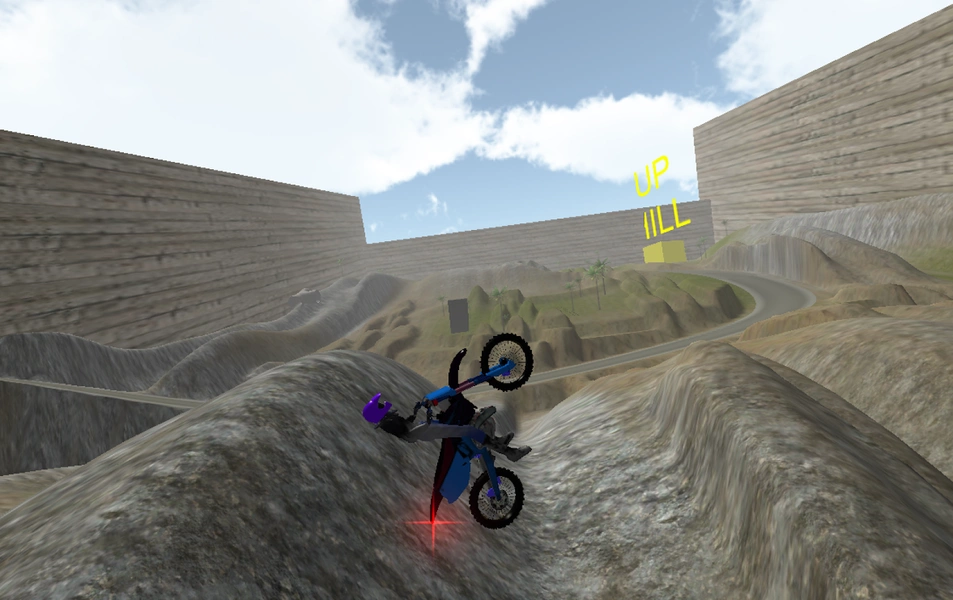 Motocross Uphill Park Screenshot 1