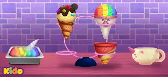 Ice Cream Making Game For Kids Captura de tela 3