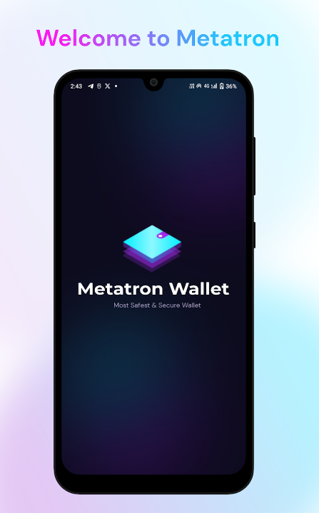 Metatron wallet Schermafbeelding 2