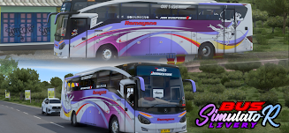 Bus Simulator Livery Captura de pantalla 1